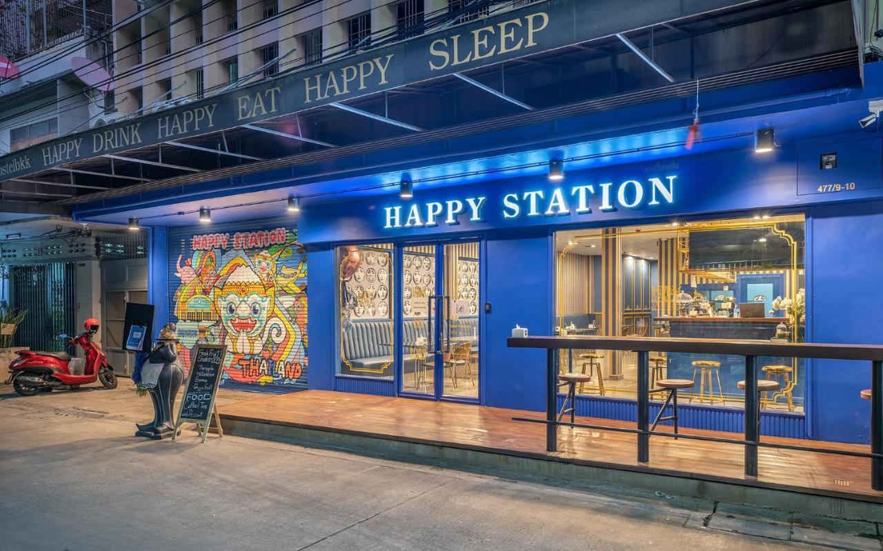 Happy Station Bangkok Vandrarhem Exteriör bild